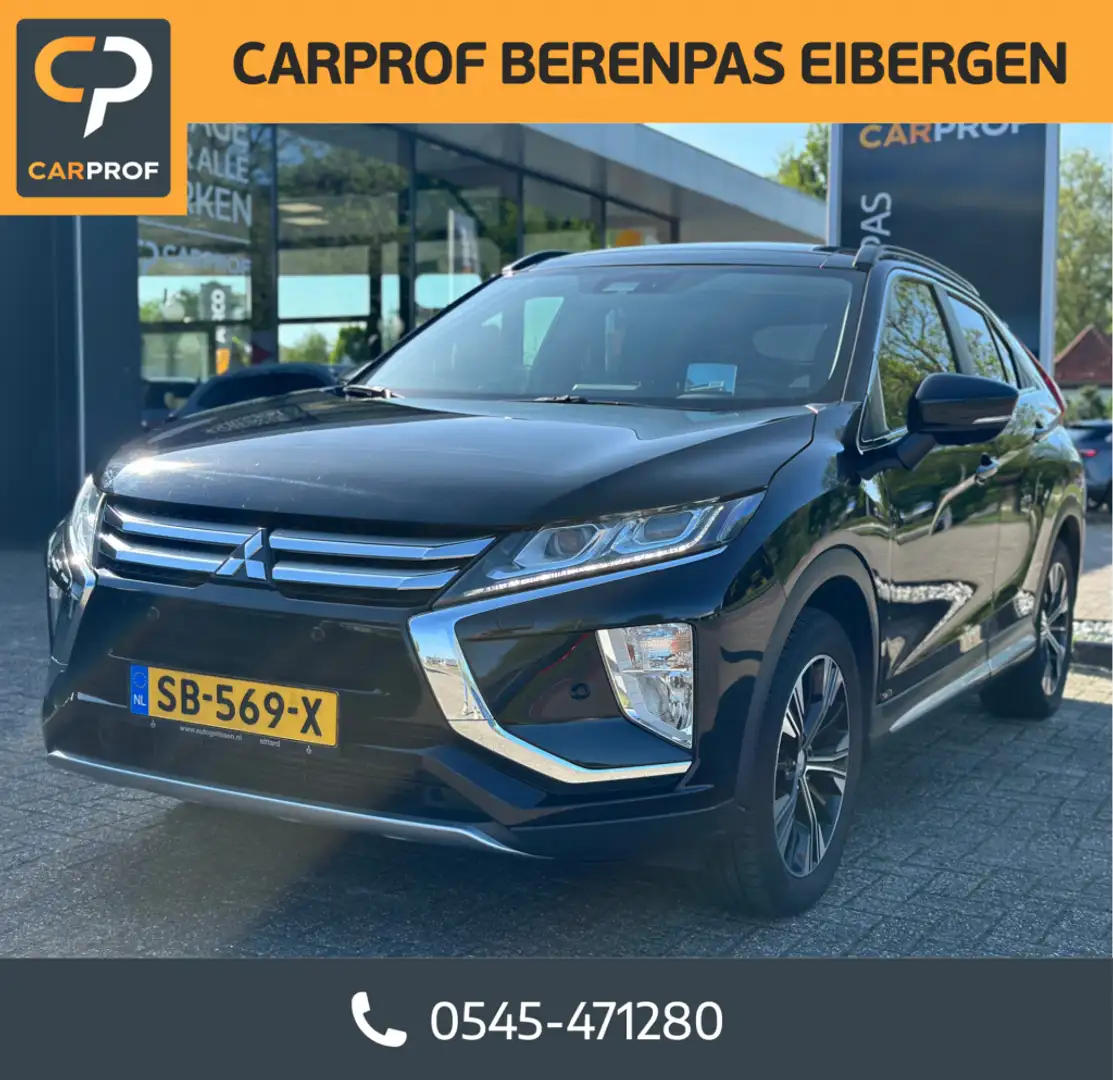 Mitsubishi Eclipse Cross 1.5 DI-T Instyle Dealeronderhouden '' Allseason ba Zwart - 1