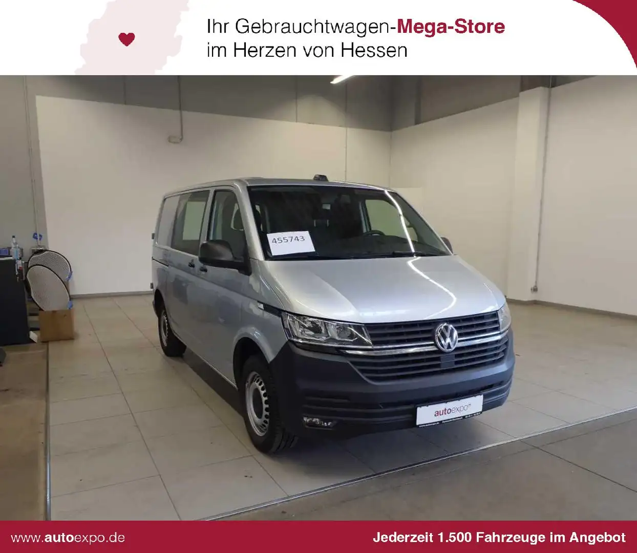 Volkswagen Transporter Transporter T6.1 DSG Klima Navi PDC Silber - 1