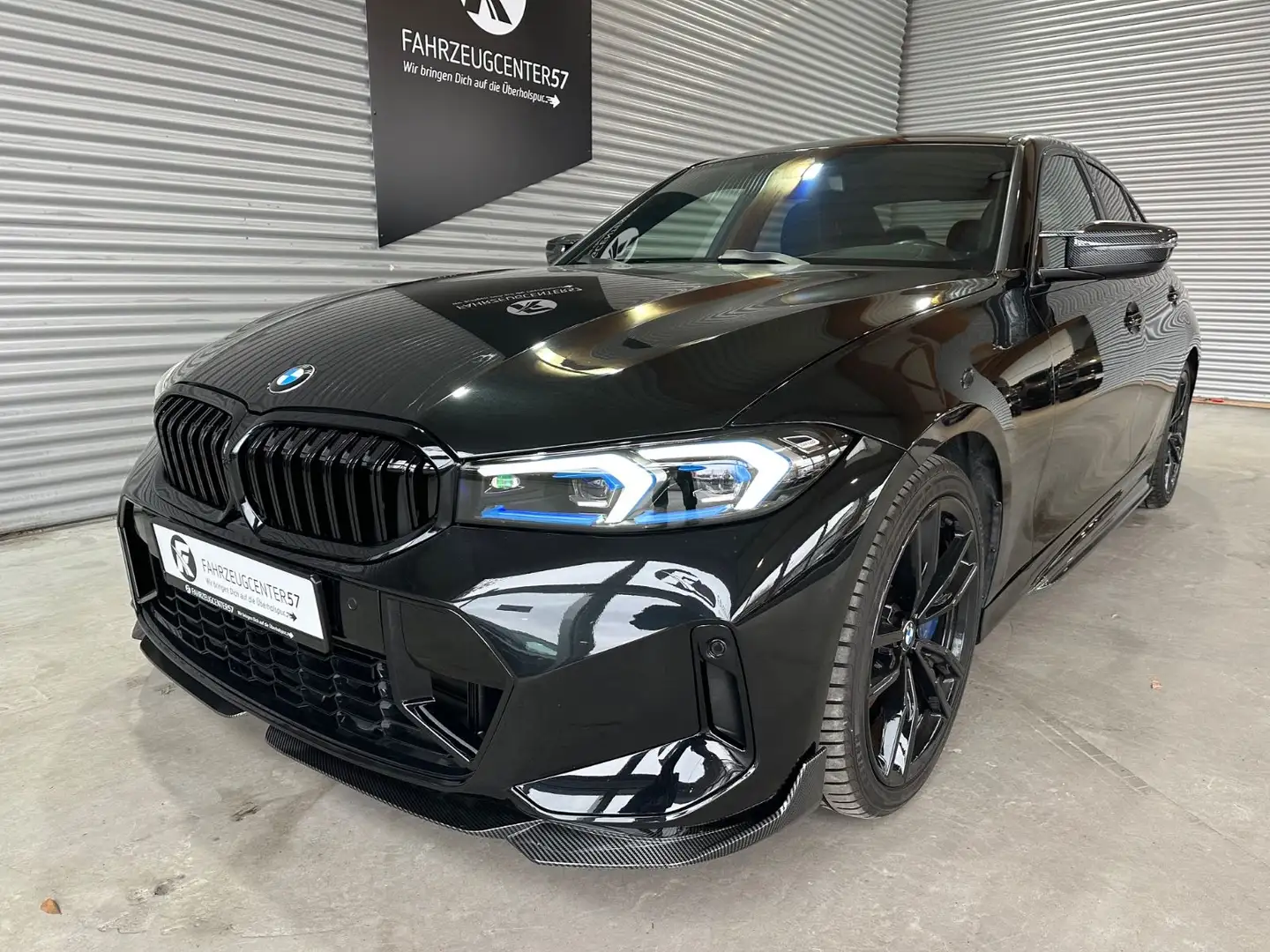 BMW 340 M-PAKET/H&K/HUD/FERNSTART/CARPLAY/LED Fekete - 2