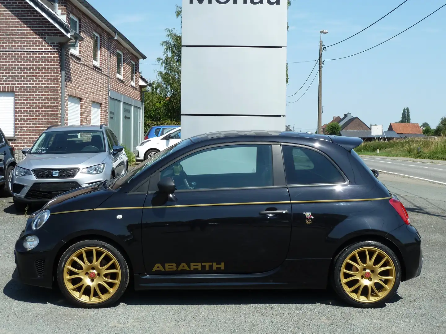 Abarth 595 1.4 T-Jet Scorpioneoro (EU6D) Negro - 1