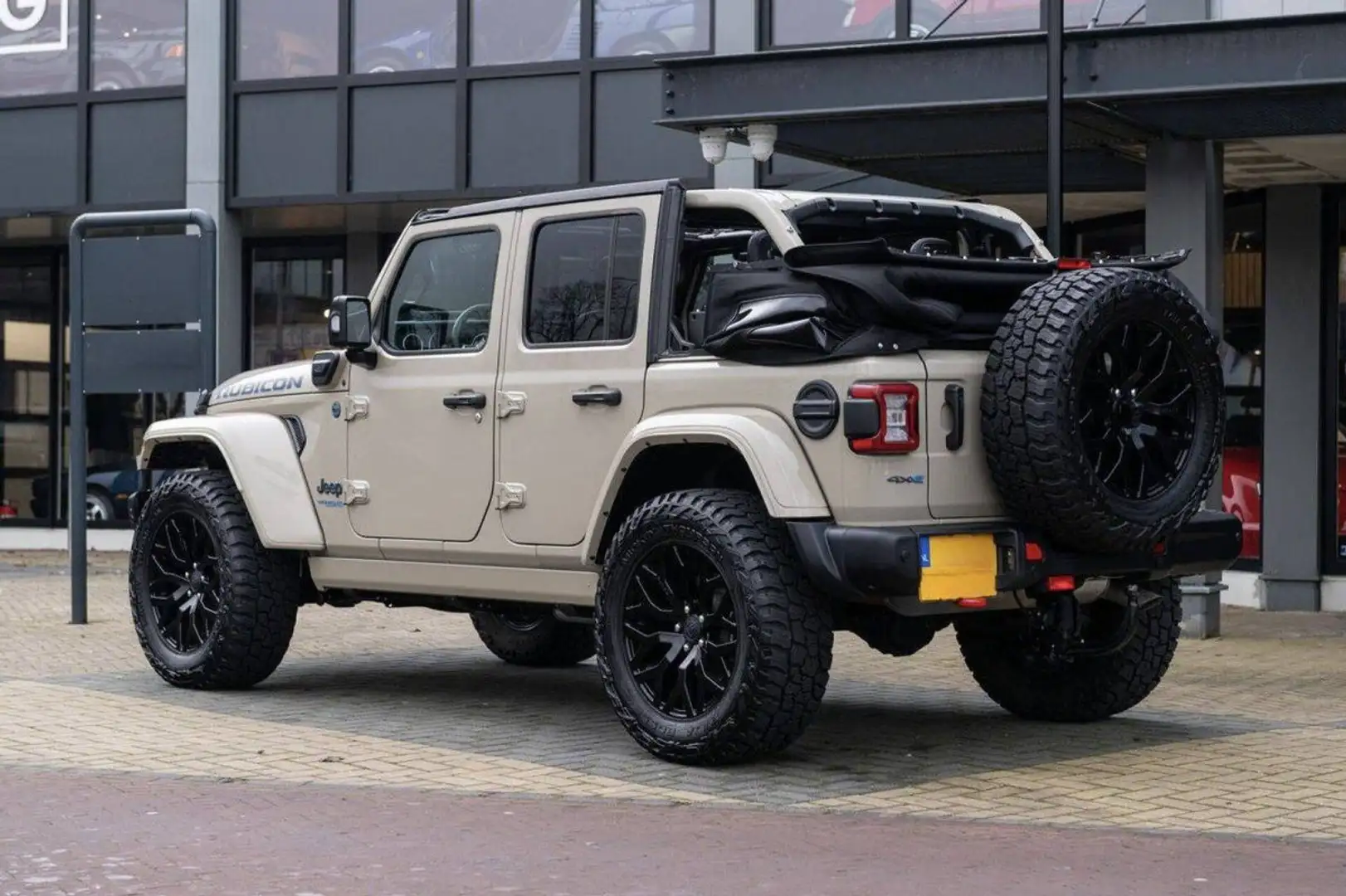 Jeep Wrangler Unlimited 2.0 T 380ch 4xe Rubicon Rock-Trac MY23 Beige - 2