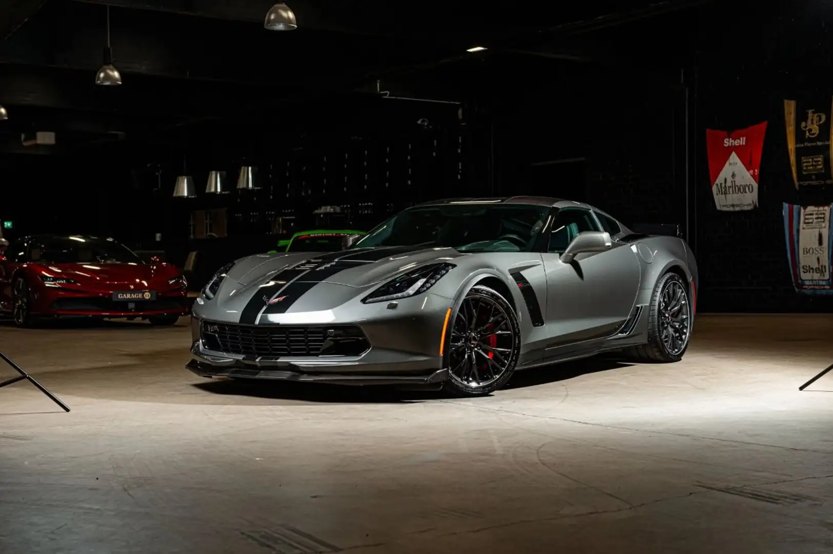 Chevrolet Corvette C7 Z06 3LZ 6.2 V8 659 ch - Carbone Gris - 1