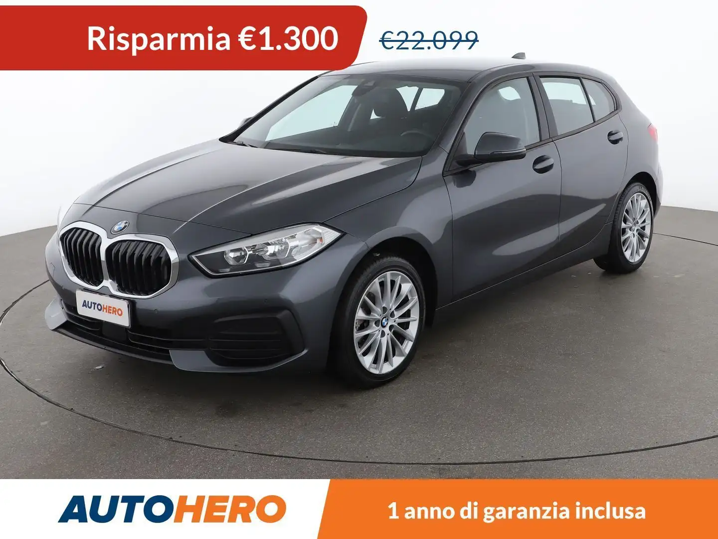 BMW 116 116d Advantage Grigio - 1