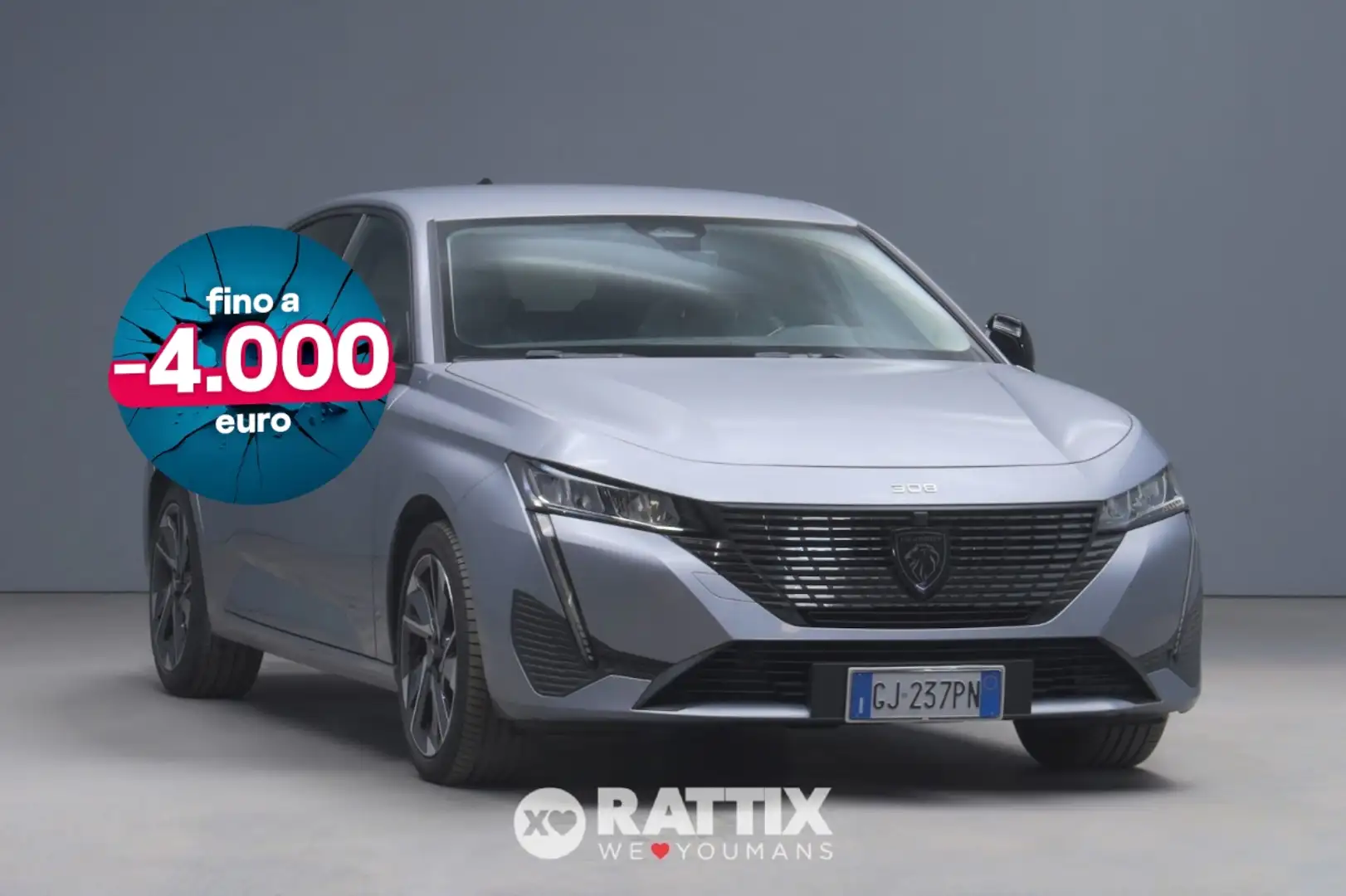 Peugeot 308 1.2 Puretech Turbo 130CV Allure Pack Grau - 1