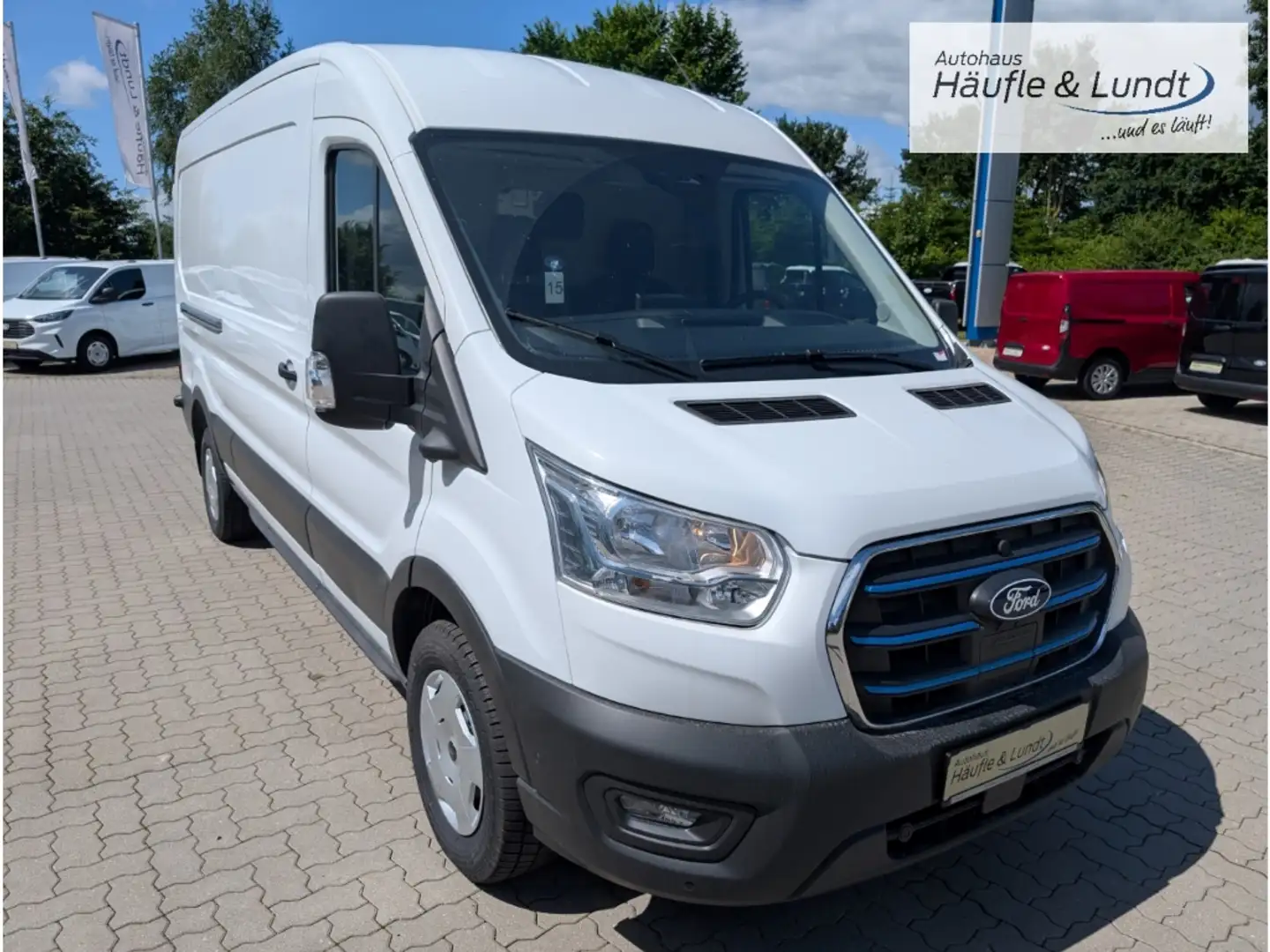 Ford Transit 390 L3 89 kWh 269 PS RWD -256° Türen- Blanc - 2