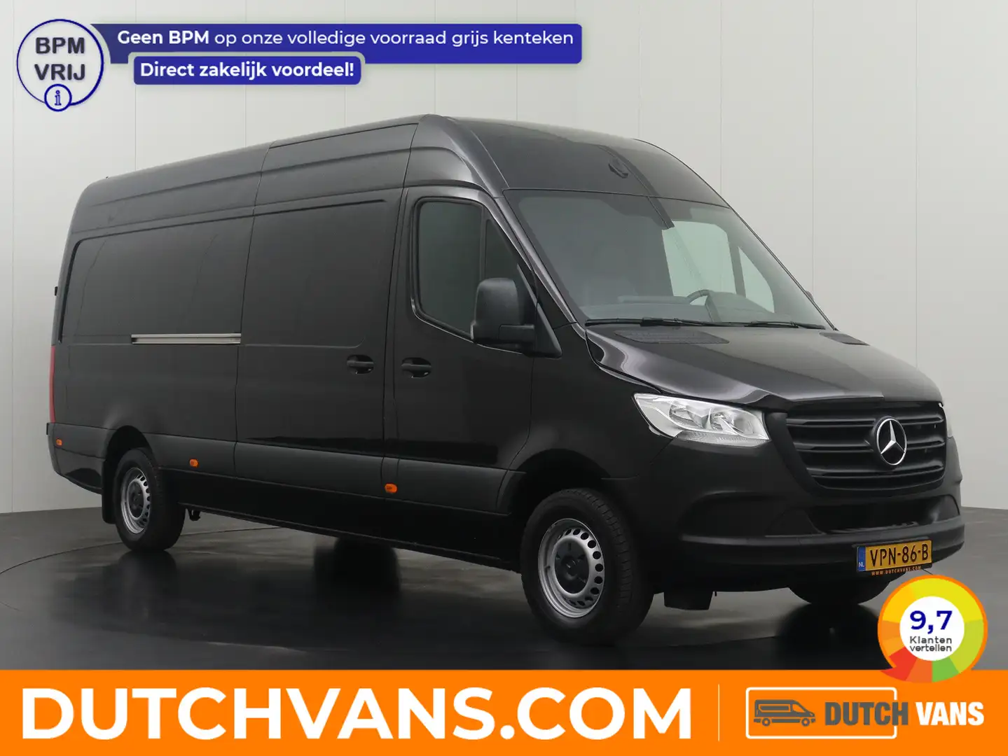 Mercedes-Benz Sprinter 315CDI 9G-Tronic Automaat L3H2 Maxi | Navigatie | Zwart - 1