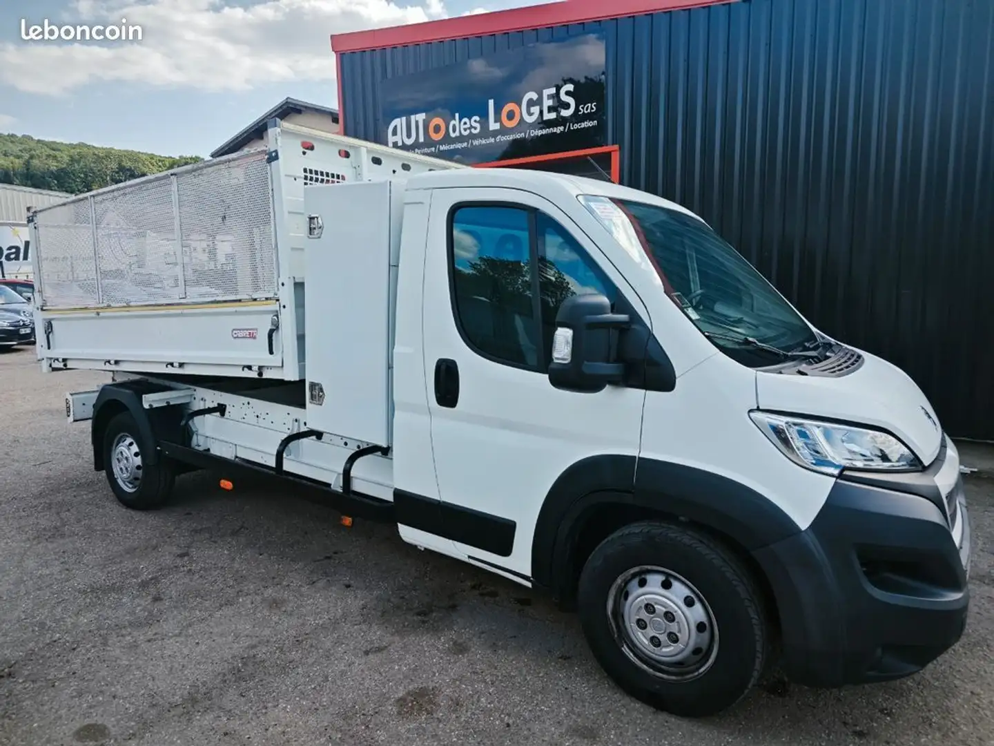 Peugeot Boxer benne coffre Blanc - 1