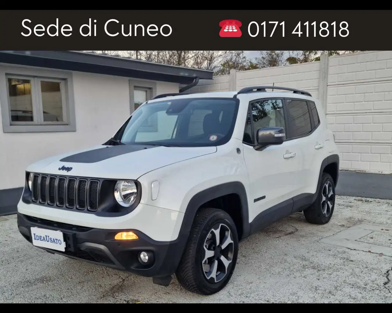Jeep Renegade 1.3 T4 PHEV Trailhawk Weiß - 1