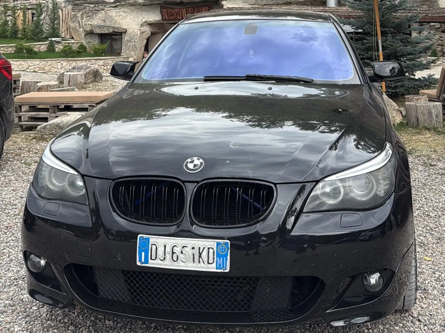 BMW 530 Serie 5 E60 2007 Berlina 530d Futura Fekete - 1