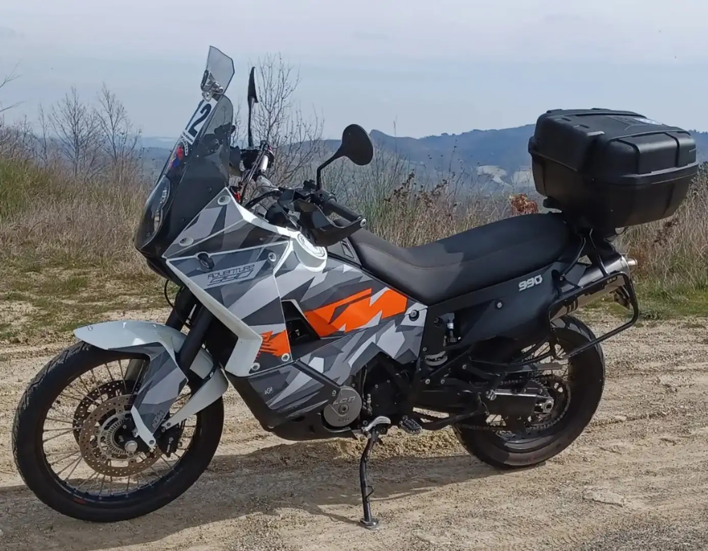 KTM 990 Adventure Abs Wit - 1