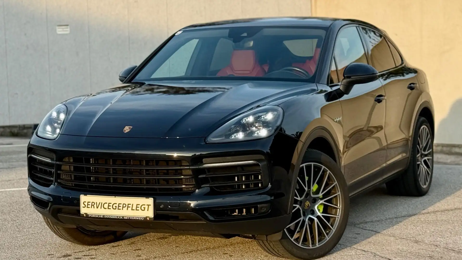 Porsche Cayenne III Coupe E-Hybrid *Viele-Extras *Servicegepflegt Schwarz - 1
