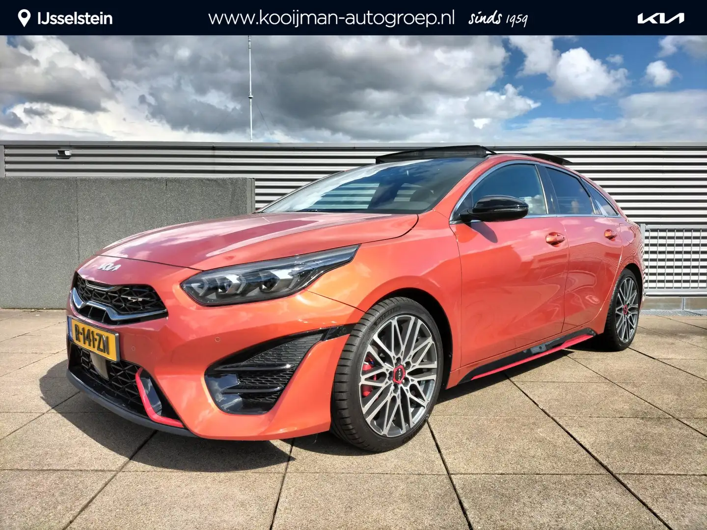 Kia ProCeed / pro_cee'd 1.6 T-GDi GT 204PK / Schuifdak / Trekhaak / JBL Orange - 1