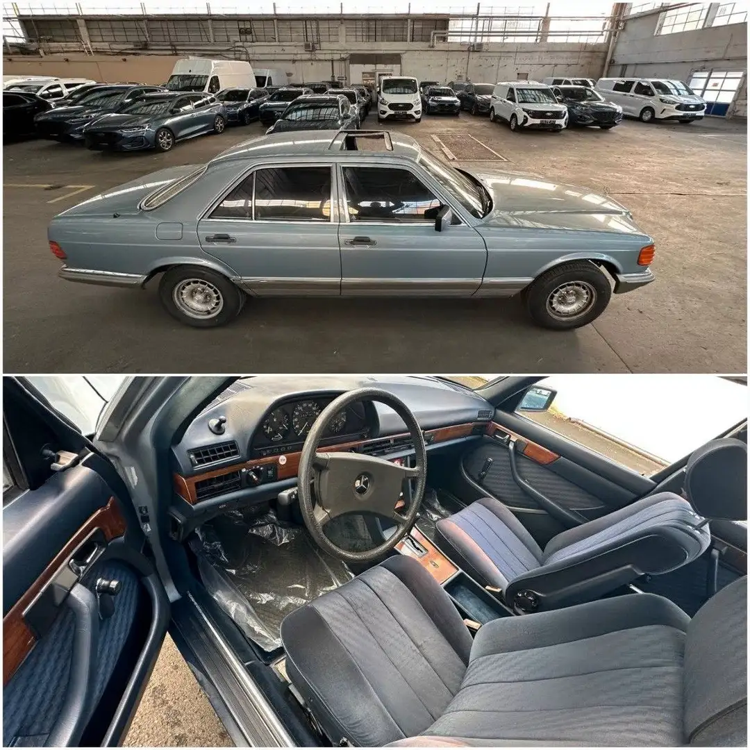 Mercedes-Benz 380 SE Automatik H-Zulassung Schiebedach Argintiu - 1