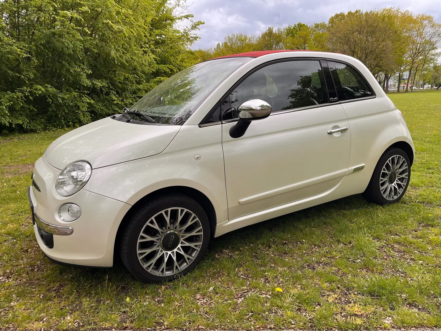 Fiat 500C 1.2 Rock / Leder/Xenon/Navigatie / 64.123 km NAP Blanco - 1