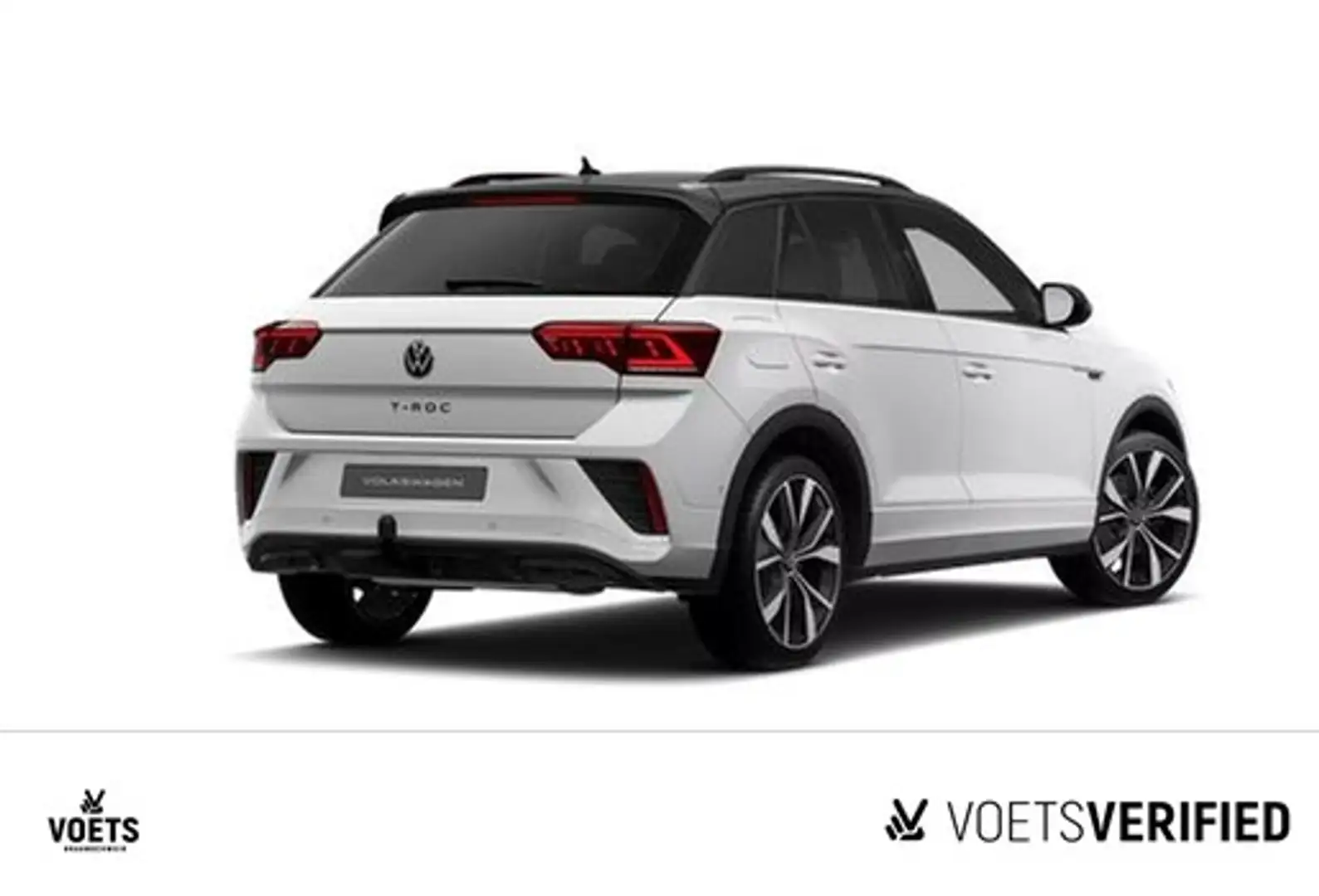 Volkswagen T-Roc R-Line 1.5 TSI DSG AHK+RearView+PANO Weiß - 2