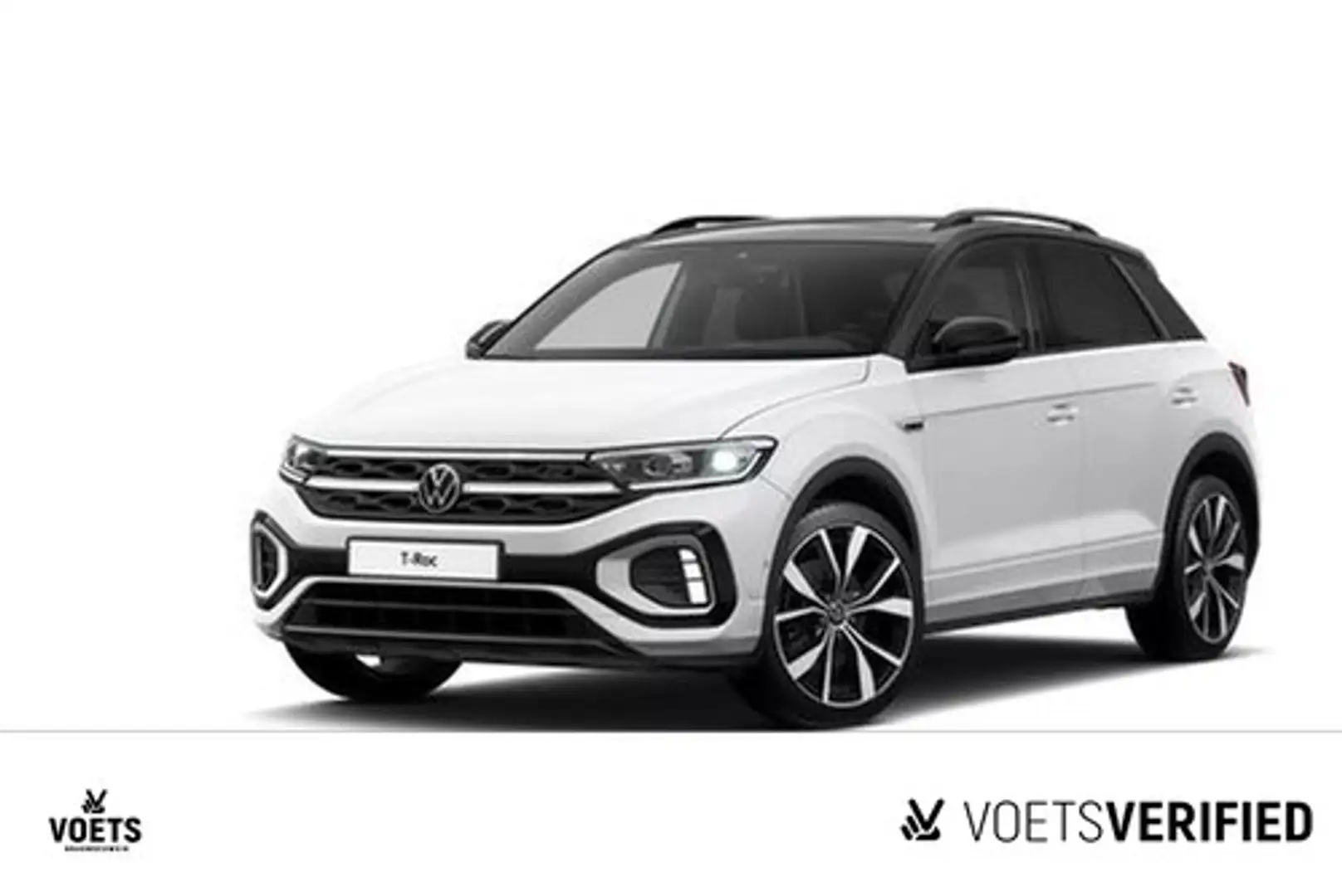 Volkswagen T-Roc R-Line 1.5 TSI DSG AHK+RearView+PANO Weiß - 1