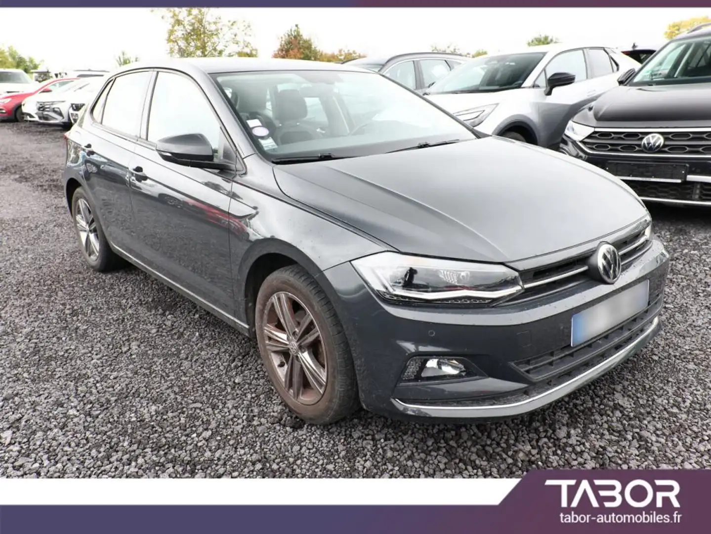 Volkswagen Polo 1.0 TSI 95 Highline LED GPS PDC Gris - 2