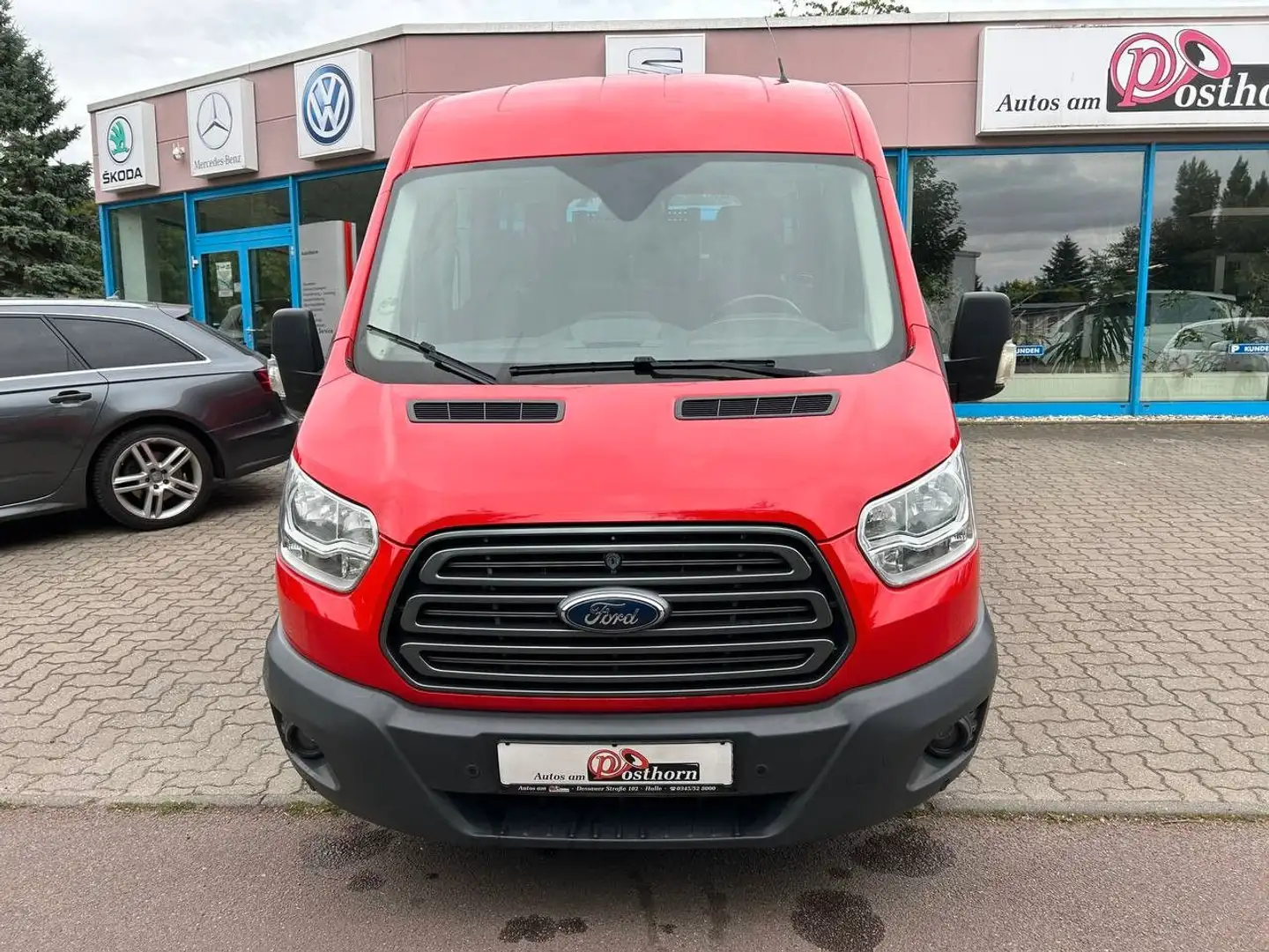 Ford Transit Kombi 310 L3 H2 Rollstuhlrampe Klima PDC Rouge - 2