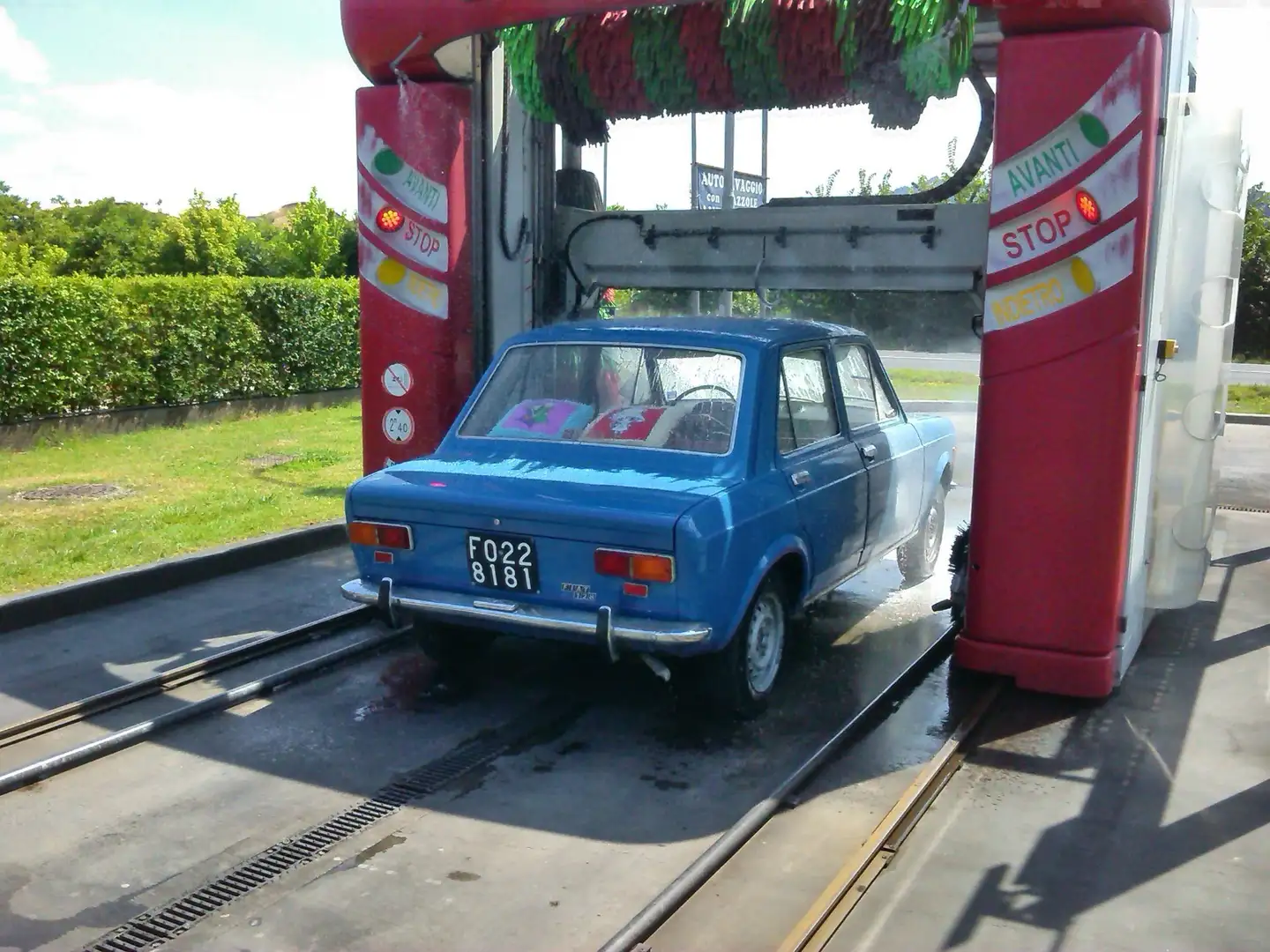 Fiat 128 plava - 2