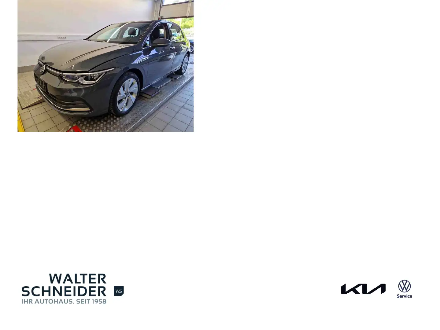 Volkswagen Golf 1,5 TSI Style AHK Navi LED SHZ ACC Grigio - 1