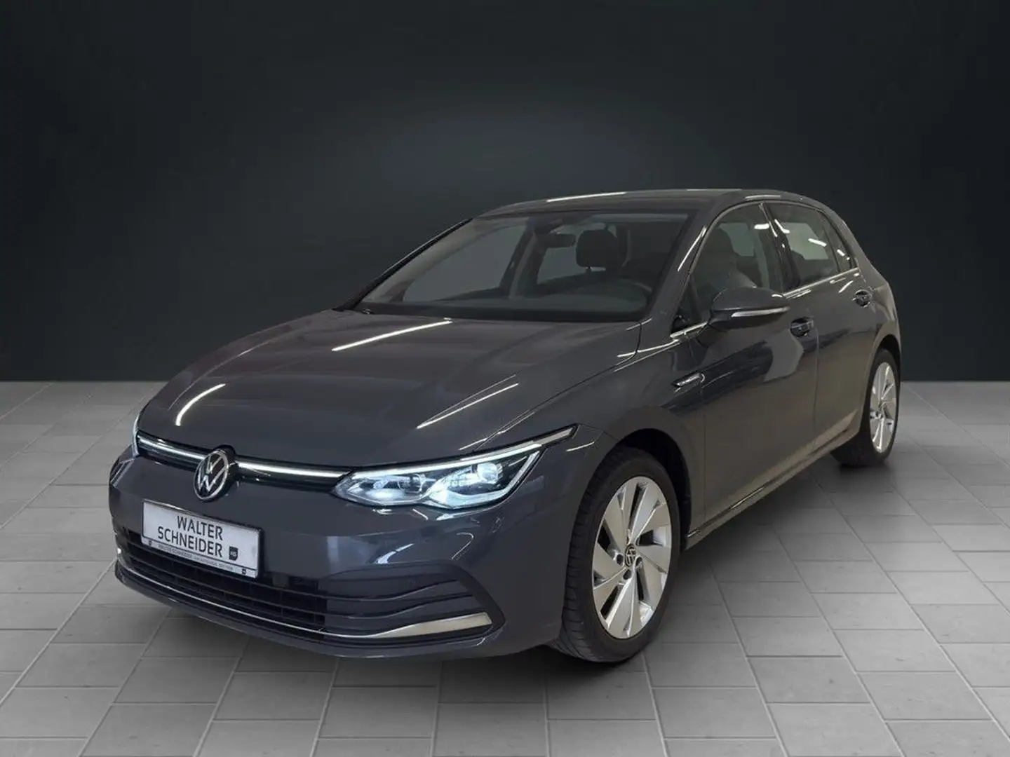 Volkswagen Golf 1,5 TSI Style AHK Navi LED SHZ ACC Gris - 2