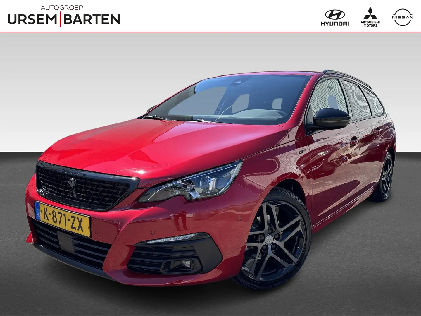 Peugeot 308 SW 1.2 PureTech Blue Lease GT | 18" velgen | halfl Rot - 1