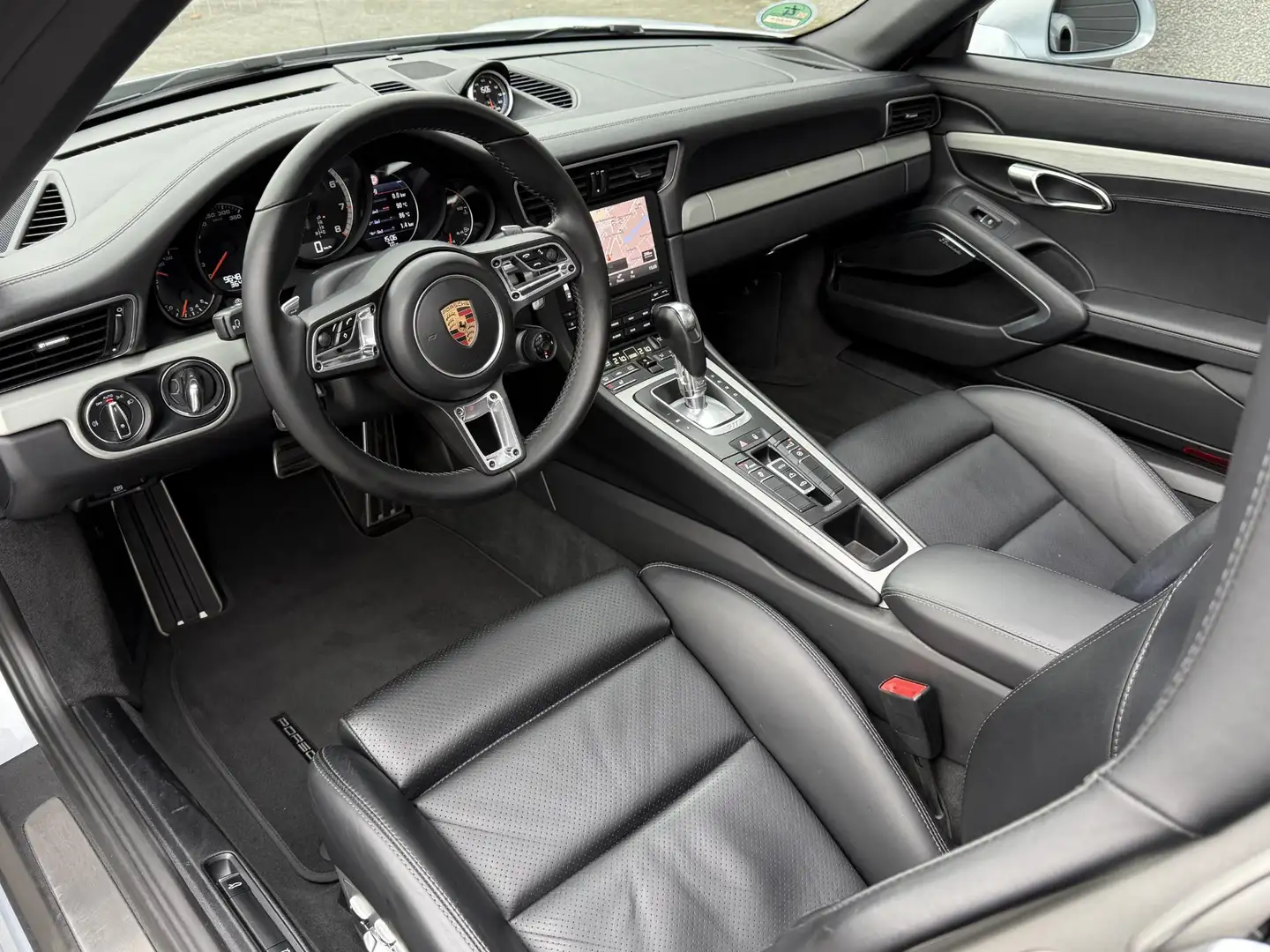 Porsche 991 Cabrio 3.8 Turbo Cabrio Keyless | PDLS | SportChro Grijs - 2