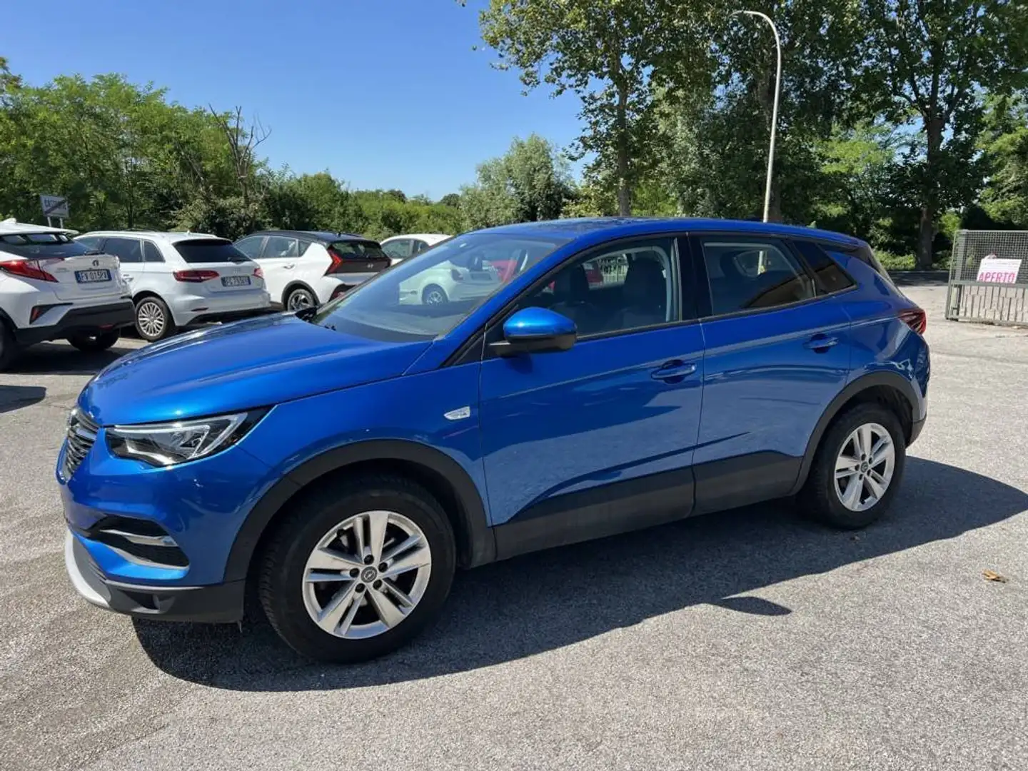 Opel Grandland X Grandland X 1.5 ecotec Design Line s Blauw - 2