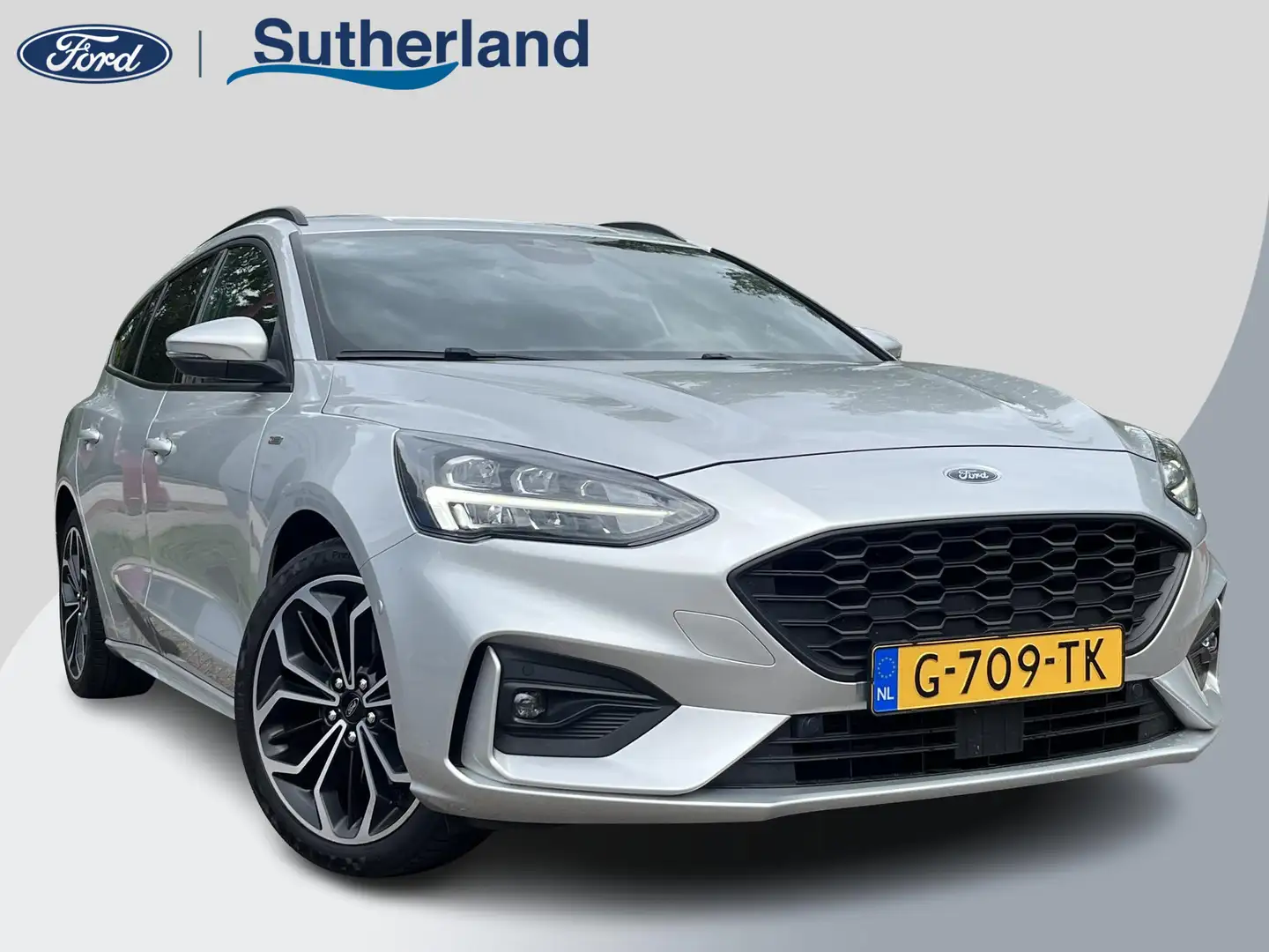 Ford Focus Wagon 1.0 EcoBoost ST Line Business 125pk Adaptiev Gris - 1