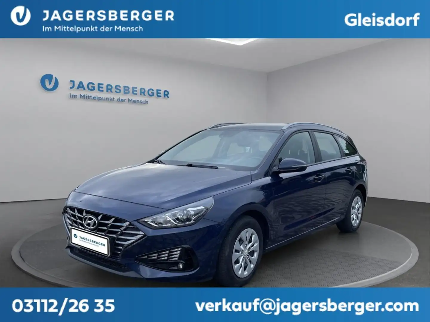 Hyundai i30 Kombi Automatik Bleu - 1