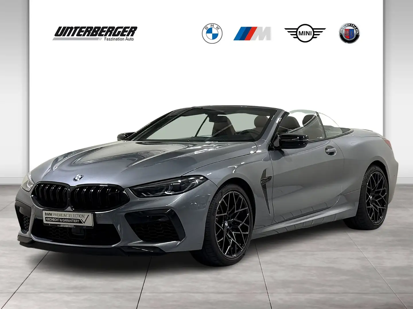 BMW M8 Cabrio M Competition ACC DA-Pro PA+ 360° Gris - 1
