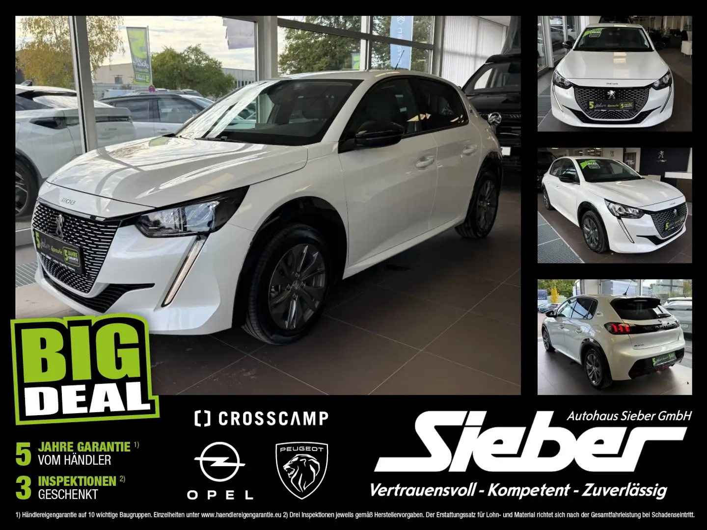 Peugeot 208 Allure Pack Sitzhzg*Kamera*PDC*Tempomat Blanc - 1