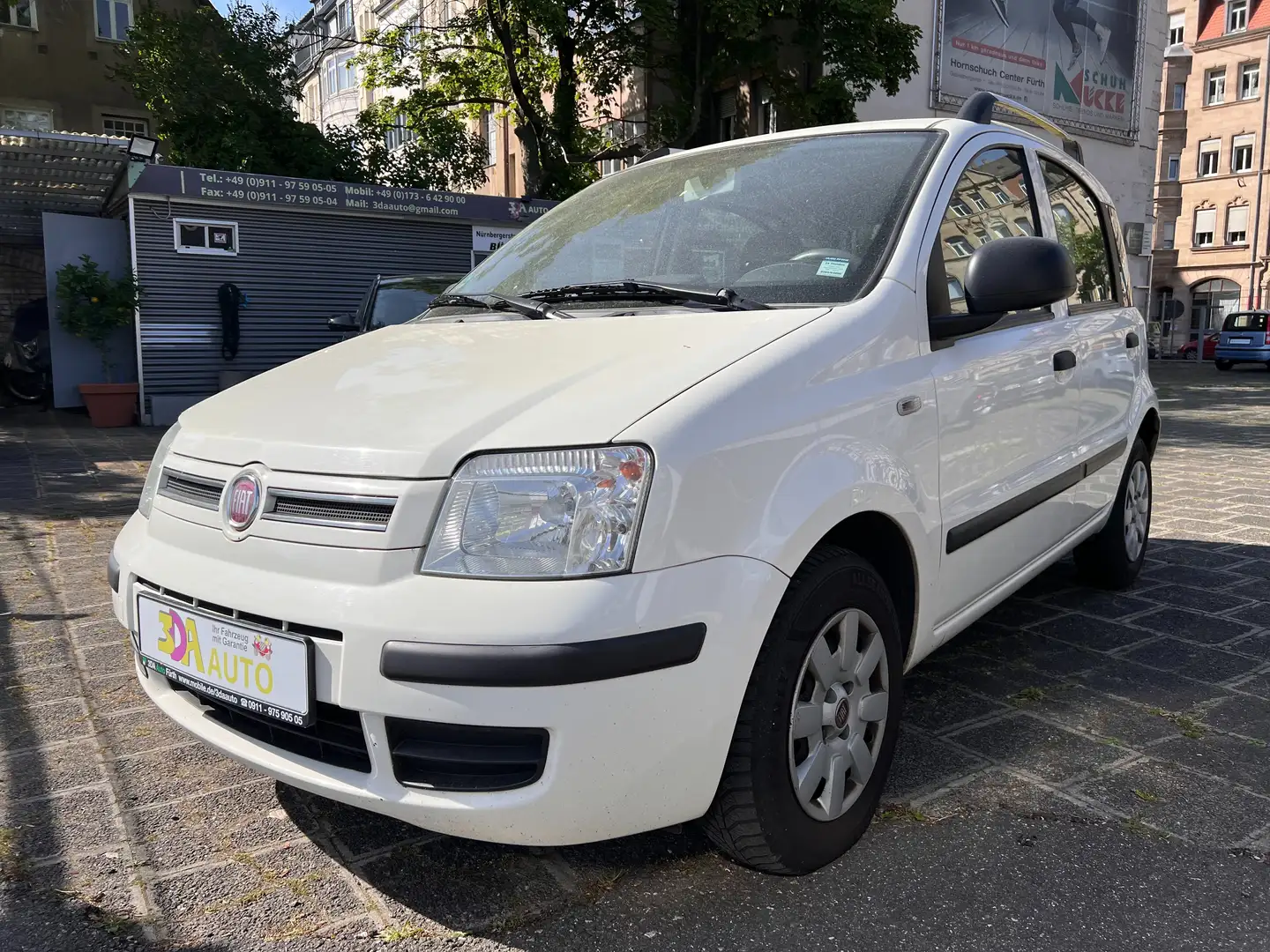 Fiat Panda 1.2 8V Dynamic Klima Blanc - 2