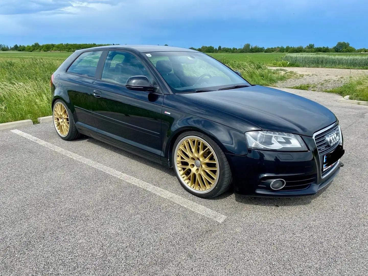 Audi A3 A3 3x S-Line 2,0 TDI quattro DPF Schwarz - 1