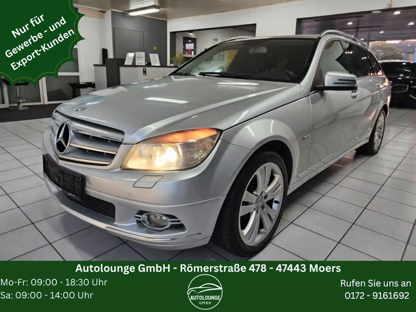 Mercedes-Benz C 200 CDI  BlueEfficiency LEDER*NAVI* Silber - 1