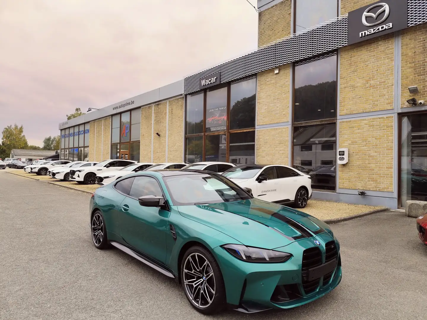 BMW M4 Competition M xDrive *** NEUVE *** 2 800 km !!! Vert - 1