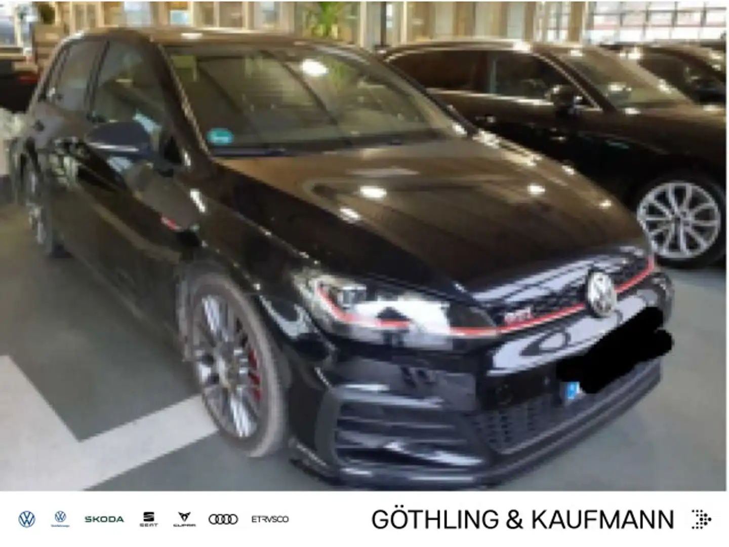Volkswagen Golf GTI TCR 2.0TFSI DSG*NAVI*PANO*KAM*Assist*SH Schwarz - 1