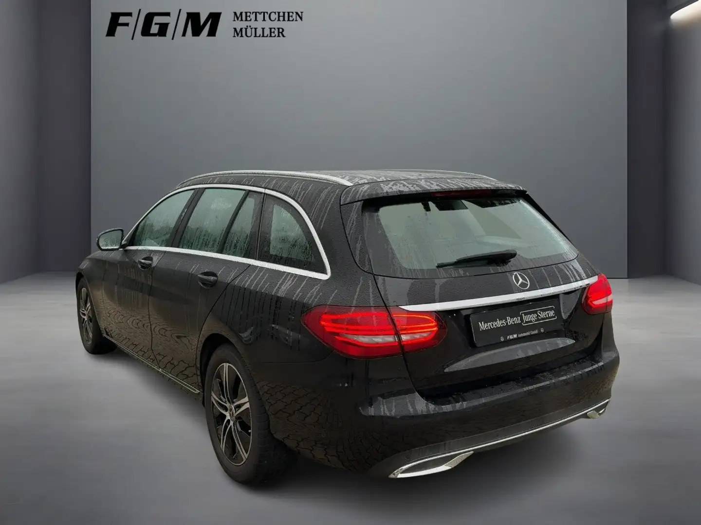 Mercedes-Benz C 180 T  Avantgarde TWA|Sitzhz|Kam|Keyless|LED Noir - 2
