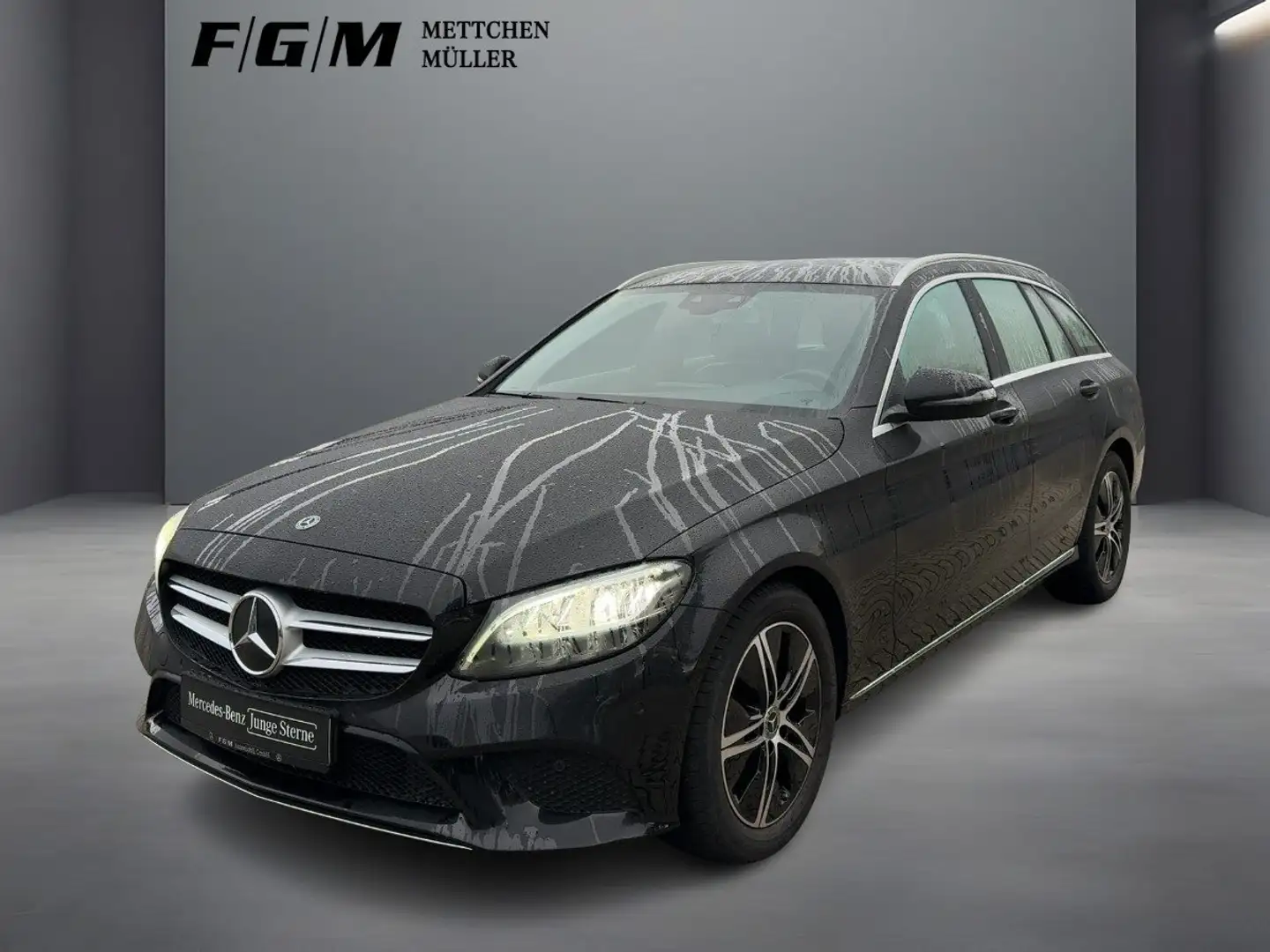 Mercedes-Benz C 180 T  Avantgarde TWA|Sitzhz|Kam|Keyless|LED Noir - 1
