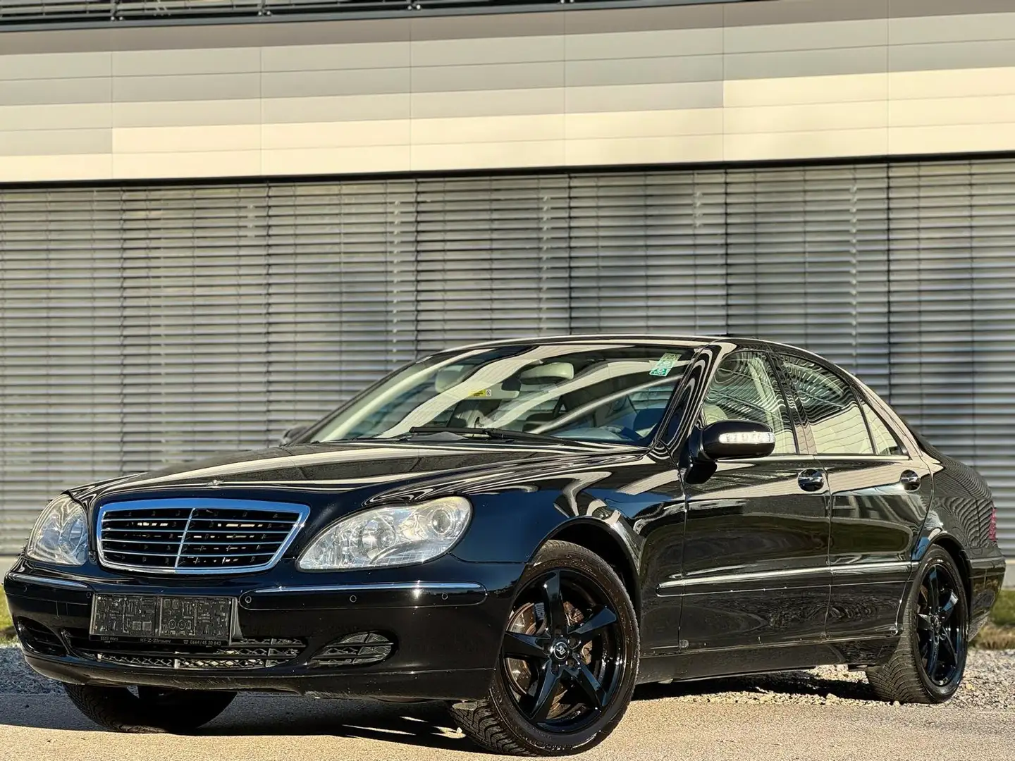 Mercedes-Benz S 350 4-MATIC|AUT.|MEMORY|AIRMATIC|SZKHL| Schwarz - 1