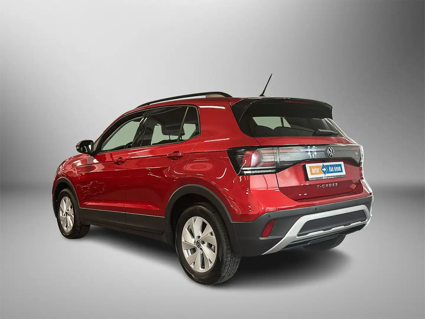 Volkswagen T-Cross 1.0TSI 110pk DSG Life Voorstoelen verwarmbaar / Ap Rood - 2