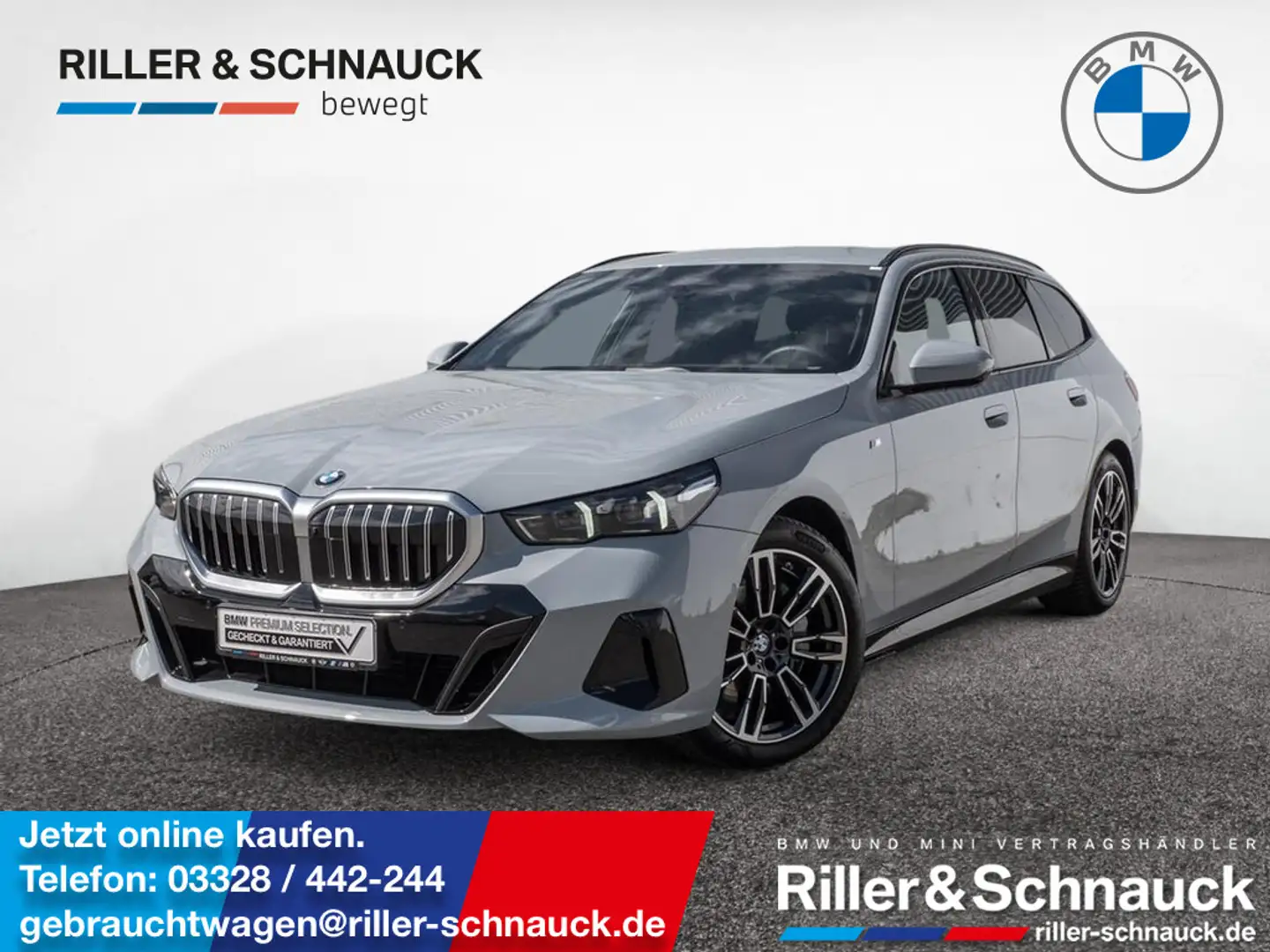 BMW 540 d Touring xDrive M-Sport STANDHZG+AHK+HUD+ Grau - 1