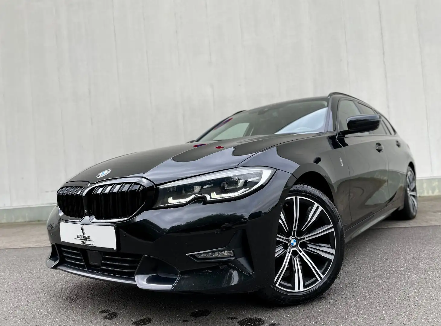 BMW 318 d Sport Line *360° KAMERA*ACC*LEDER*1.HAND* Schwarz - 1