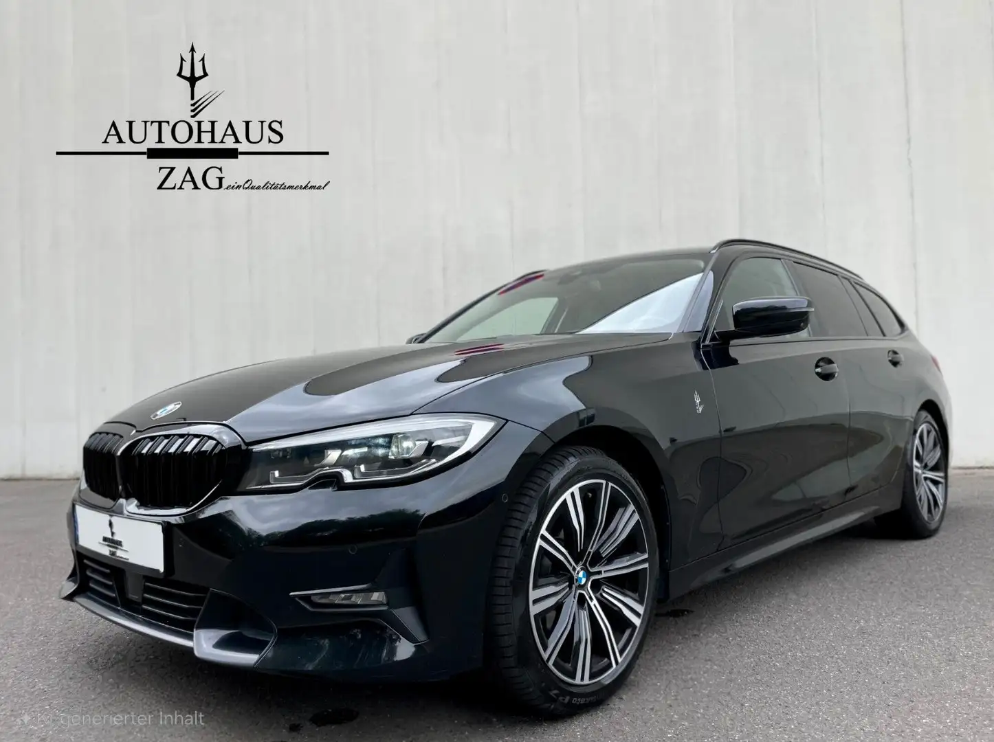 BMW 318 d Sport Line *360° KAMERA*ACC*LEDER*1.HAND* Noir - 2