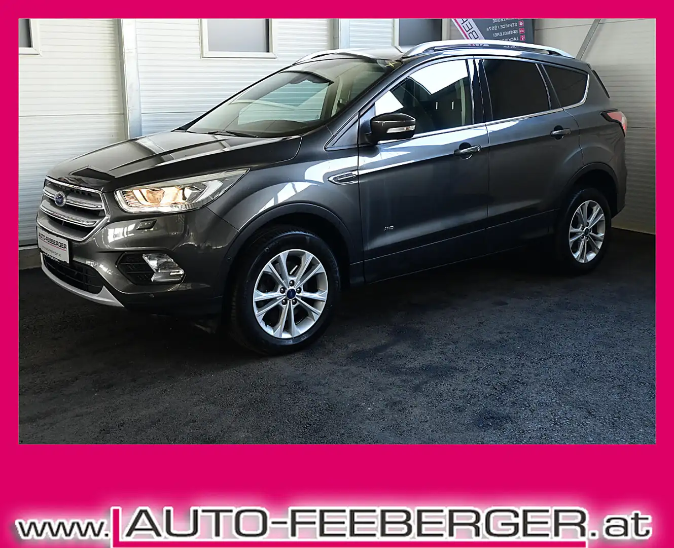Ford Kuga 2,0 TDCi Titanium Powershift Aut. AWD Grau - 1