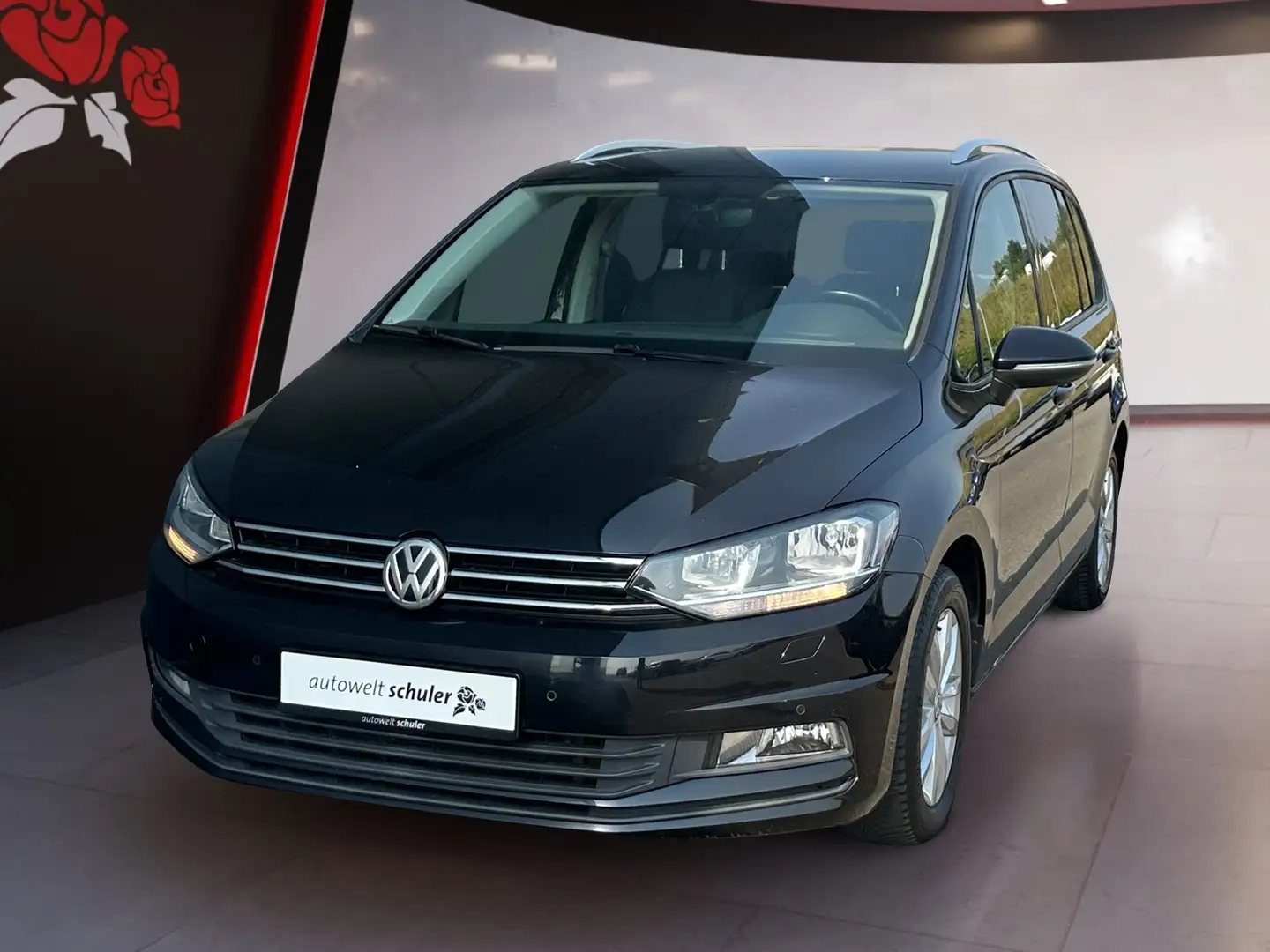 Volkswagen Touran 2,0 TDI DSG Comfortline 7-Sitzer Schwarz - 2