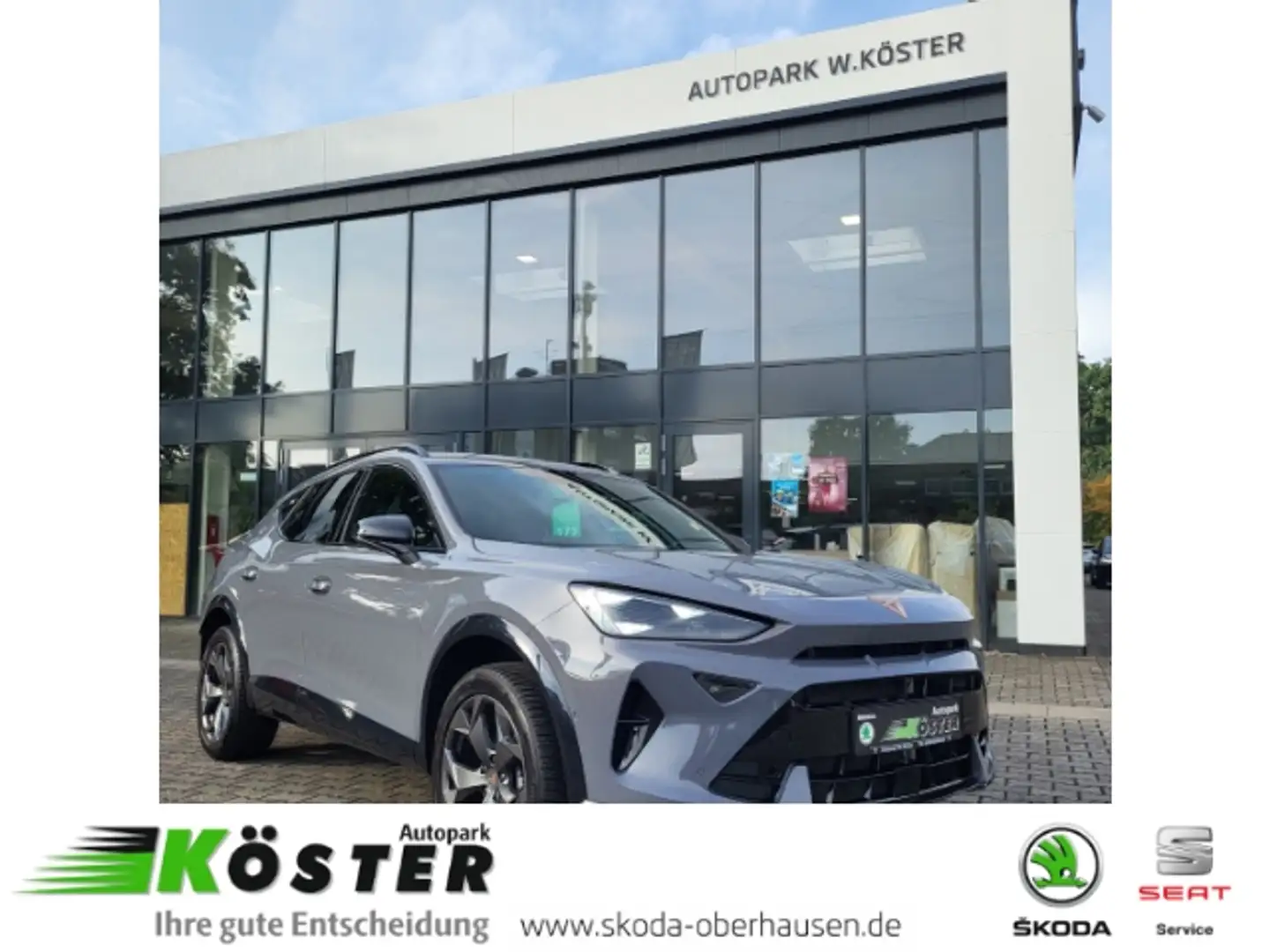 CUPRA Formentor 2.0 TDI 110 kW 7 Gang DSG ACC*GJR*NAV*IPS Gris - 1