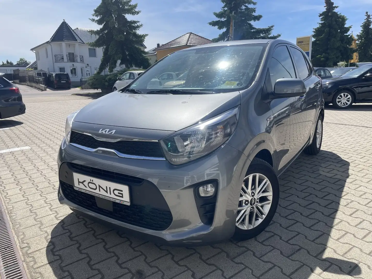 Kia Picanto Vision 1.2 Carplay*Klimaauto*Leichtmetal Gris - 1