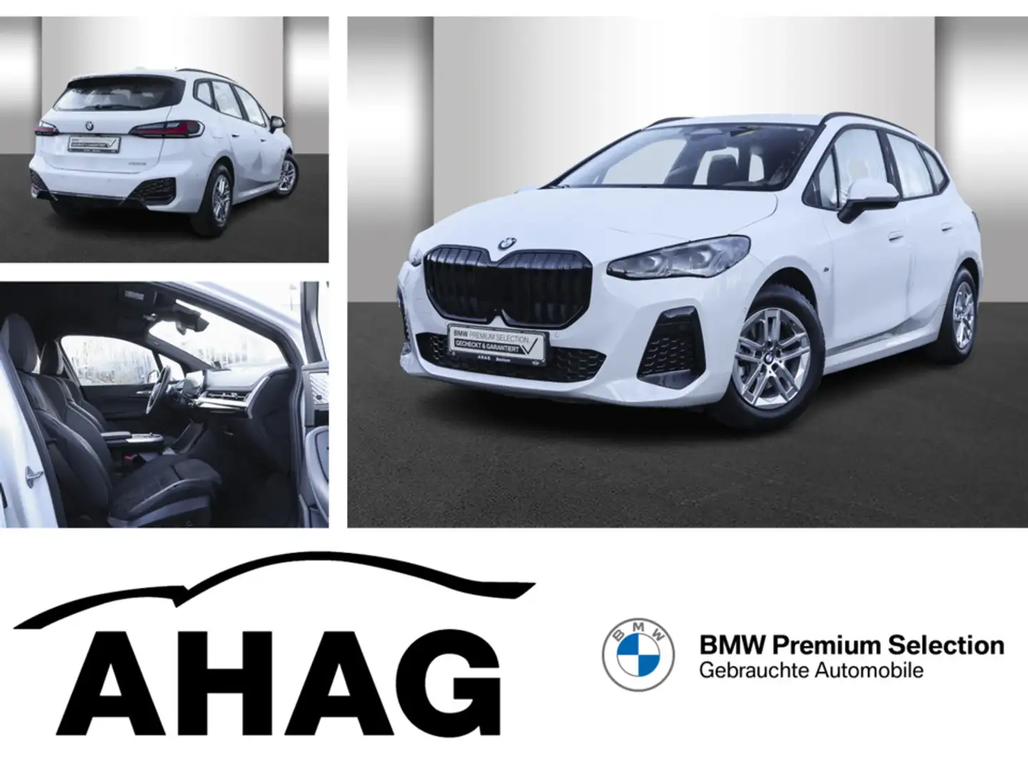BMW 220 i Active Tourer Steptronic DCT M Sportpaket Weiß - 1
