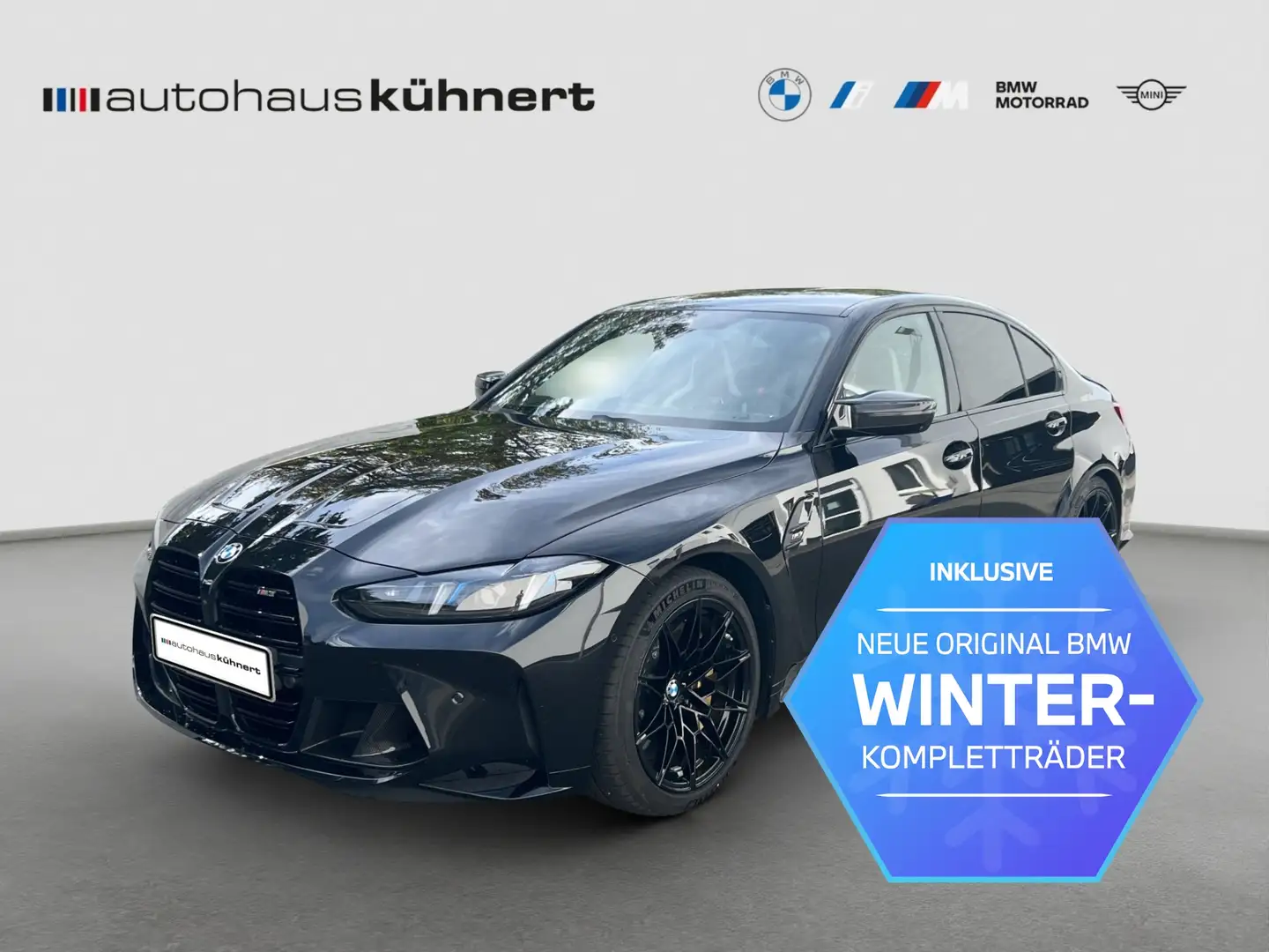 BMW M3 Limousine Schalter I RaceTrack Pak. I NP 123.5 Schwarz - 1